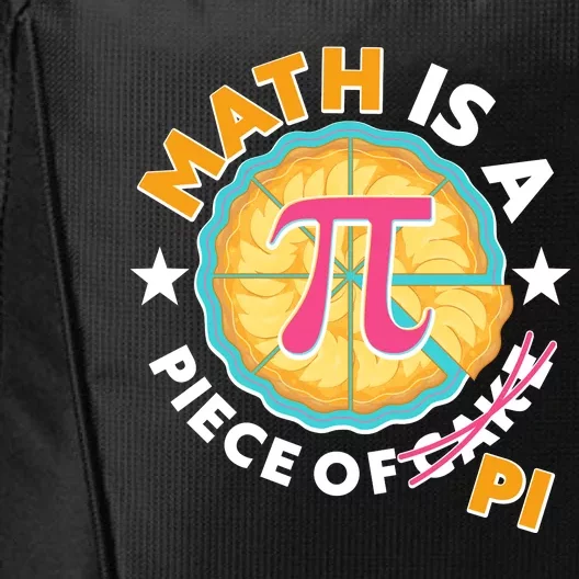 Pi Day Math Is A Piece Of Pi 3 14 Pie Slices City Backpack