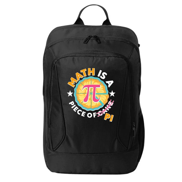 Pi Day Math Is A Piece Of Pi 3 14 Pie Slices City Backpack