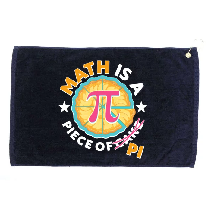 Pi Day Math Is A Piece Of Pi 3 14 Pie Slices Grommeted Golf Towel