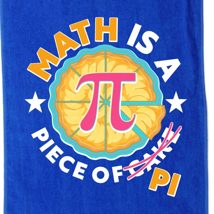 Pi Day Math Is A Piece Of Pi 3 14 Pie Slices Platinum Collection Golf Towel