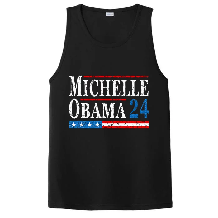 Political Democrat Michelle Obama 2024 Presidential Election Performance Tank