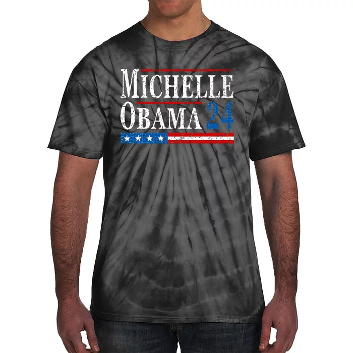 Political Democrat Michelle Obama 2024 Presidential Election Tie-Dye T-Shirt