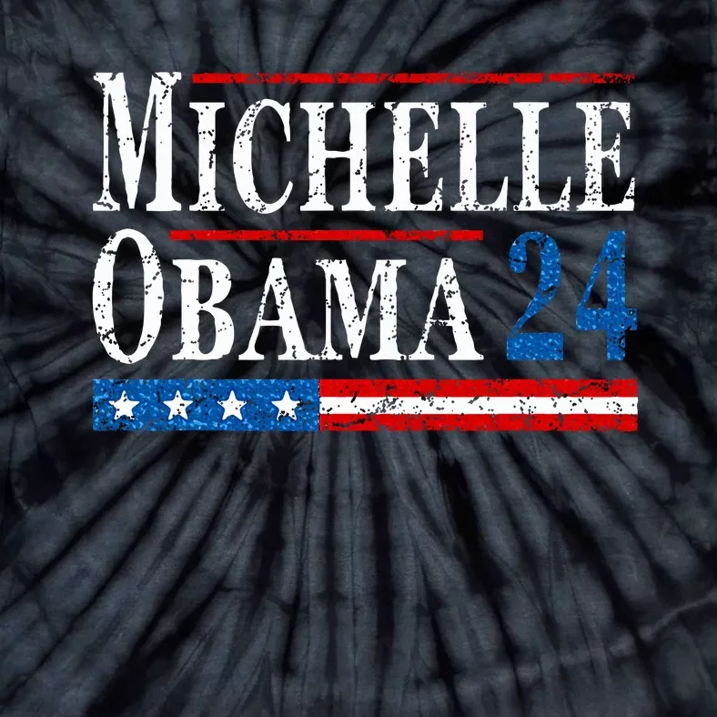 Political Democrat Michelle Obama 2024 Presidential Election Tie-Dye T-Shirt