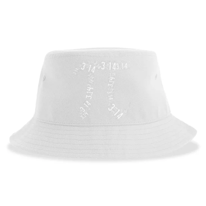 Pi Day Nerd Geek Love Math Pi Symbol Sustainable Bucket Hat