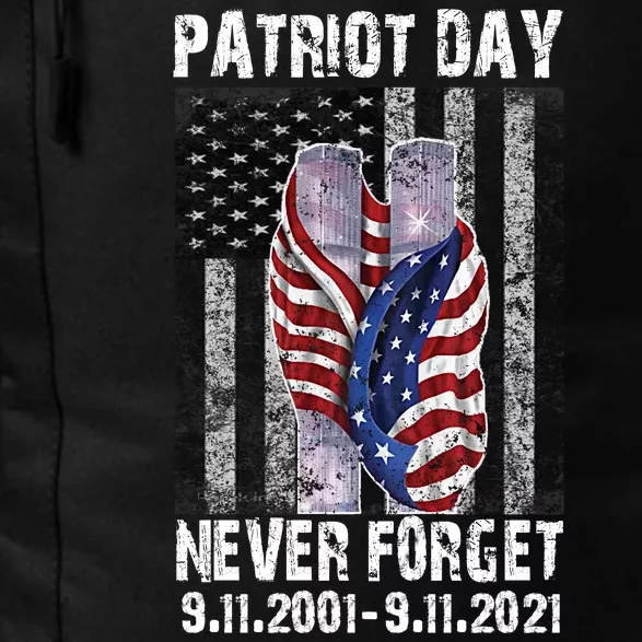 Patriot Day Never Forget 9/11 20th Anniversary Daily Commute Backpack