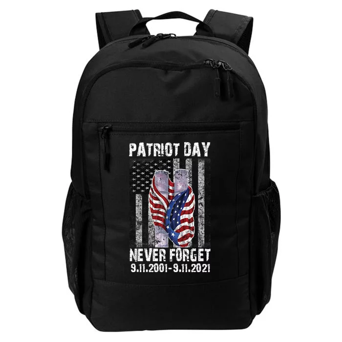 Patriot Day Never Forget 9/11 20th Anniversary Daily Commute Backpack