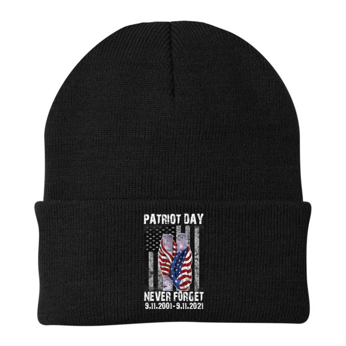 Patriot Day Never Forget 9/11 20th Anniversary Knit Cap Winter Beanie