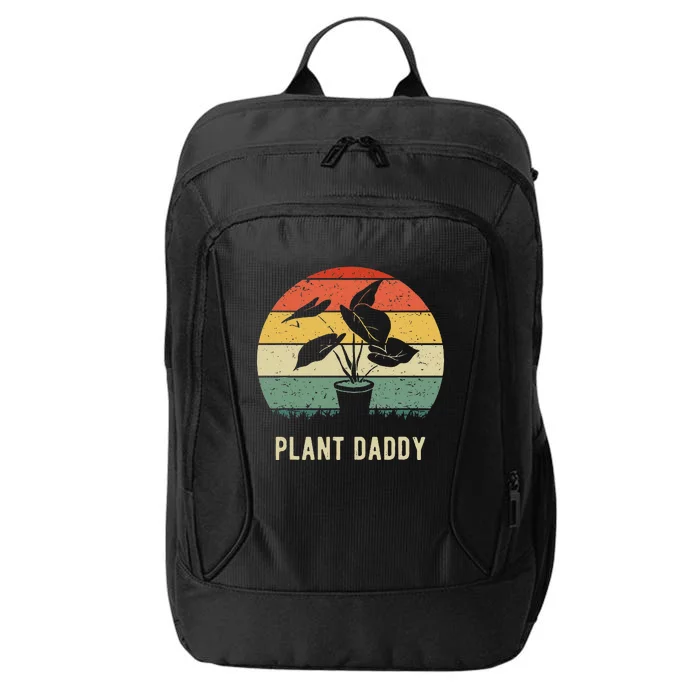 Plant Daddy Nature Botanical Gardener Plant Dad Gardening City Backpack