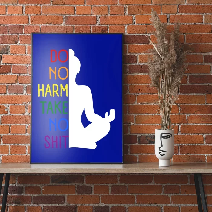 Pride Do No Harm Take No Shit Funny Gift Poster