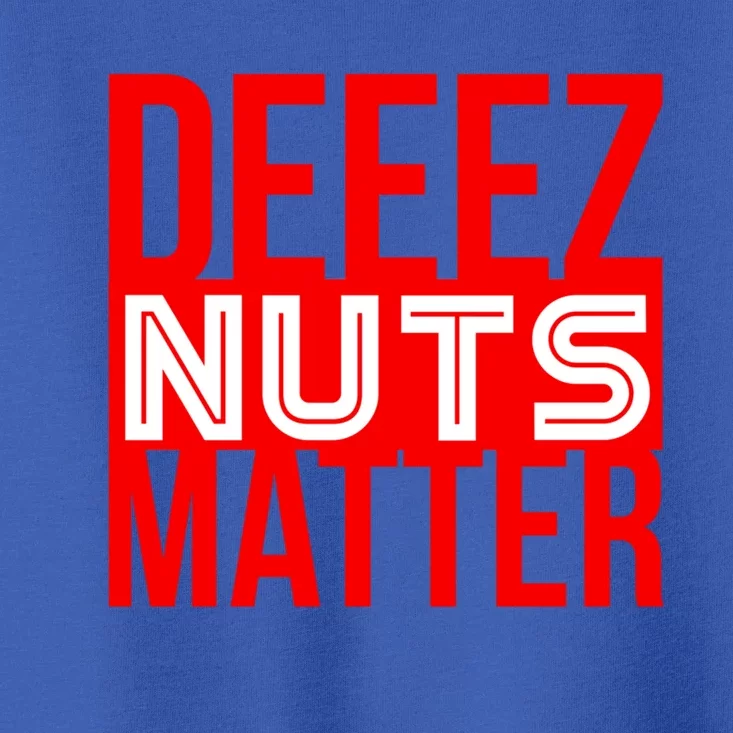 Patriotic Deez Nuts Matter Political Joke Black Lives Xmas Funny Gift Toddler T-Shirt