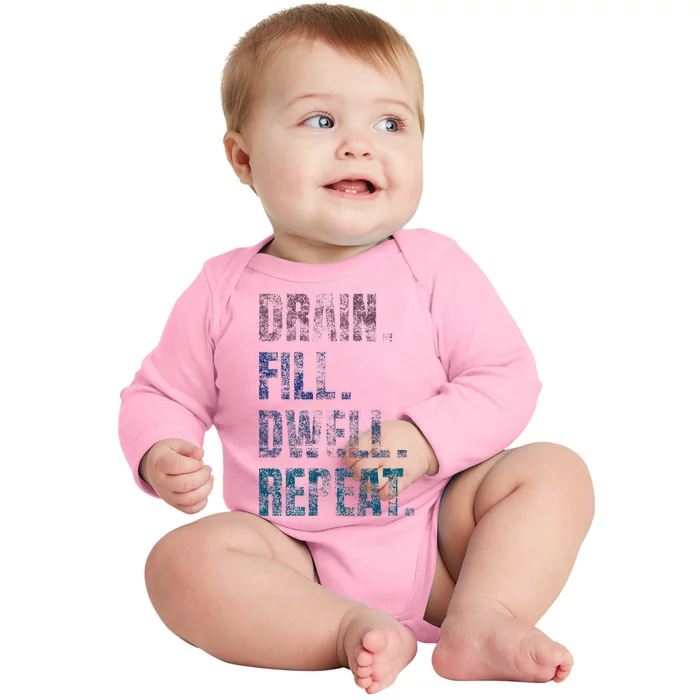 Peritoneal Dialysis Nurse Kidney Disease Funny Nursing Baby Long Sleeve Bodysuit