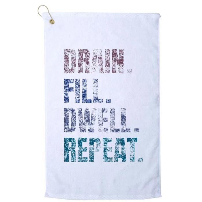 Peritoneal Dialysis Nurse Kidney Disease Funny Nursing Platinum Collection Golf Towel