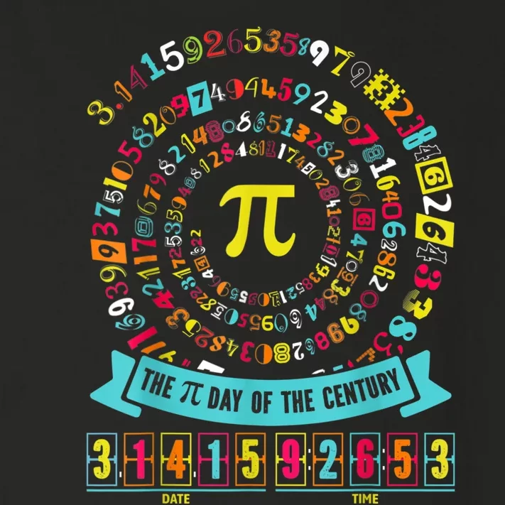 Pi Day Of The Century Tee Spiral Pi Math Tee For Pi Day 3.14 Toddler Long Sleeve Shirt