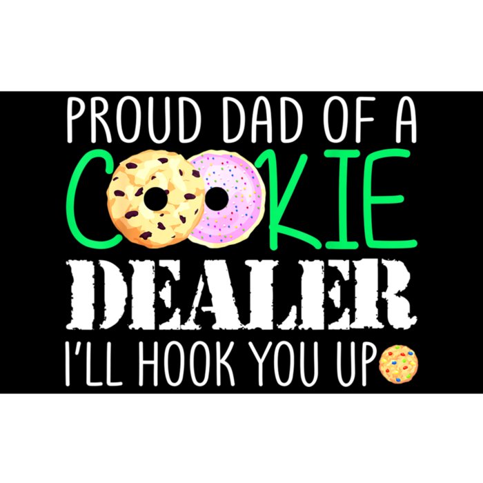 Proud Dad Of A Cookie Dealer Girl Troop Leader Matching Bumper Sticker