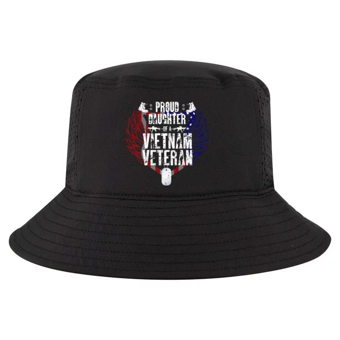 Proud Daughter Of A Vietnam Veteran Cool Comfort Performance Bucket Hat