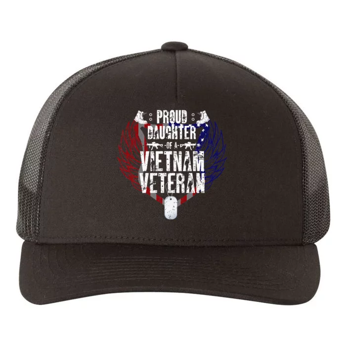 Proud Daughter Of A Vietnam Veteran Yupoong Adult 5-Panel Trucker Hat