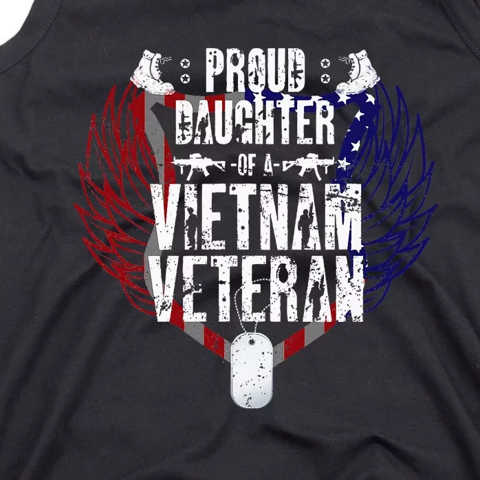 Proud Daughter Of A Vietnam Veteran Tank Top