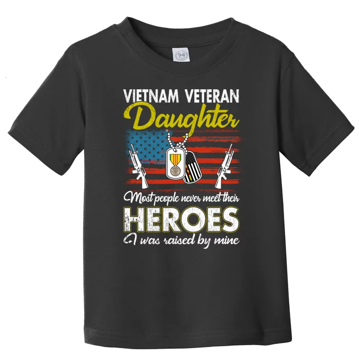 Proud Daughter Of A Vietnam Veteran Toddler T-Shirt