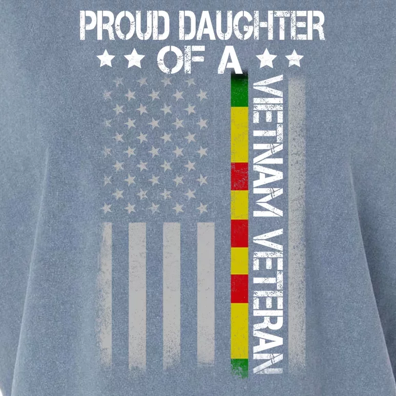 Proud Daughter Of A Vietnam Veteran Garment-Dyed Women's Muscle Tee