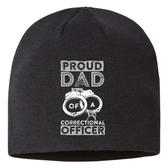 Proud Dad Of A Correctional Officer 8 1/2in Sustainable Knit Beanie