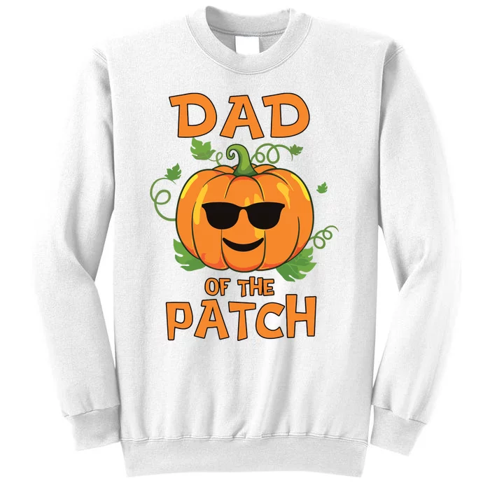 Pumpkin Dad Of The Patch Family Halloween Sweatshirt