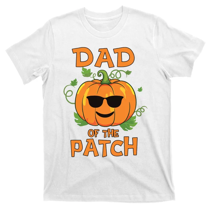 Pumpkin Dad Of The Patch Family Halloween T-Shirt