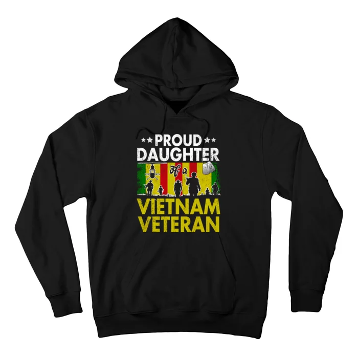 Proud Daughter Of A Vietnam Veteran Veterans Day Hoodie