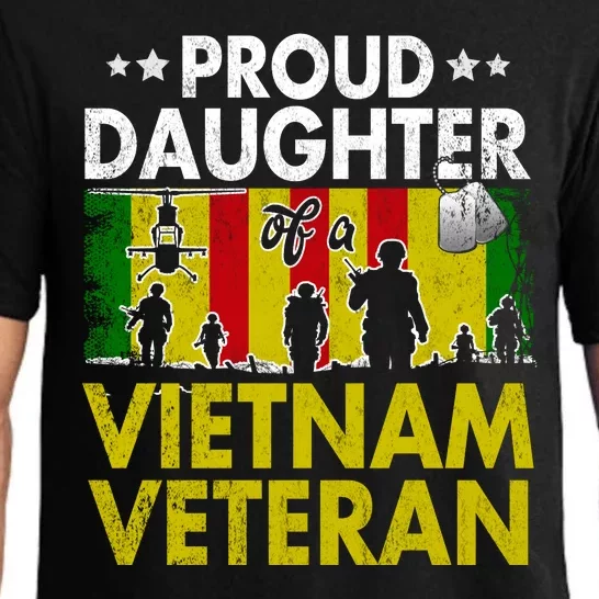 Proud Daughter Of A Vietnam Veteran Veterans Day Pajama Set