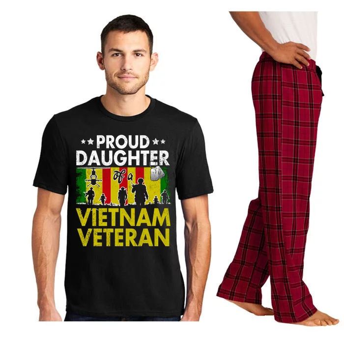 Proud Daughter Of A Vietnam Veteran Veterans Day Pajama Set