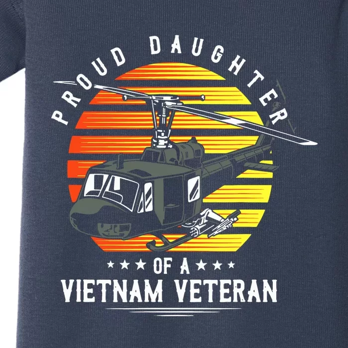 Proud Daughter Of A Vietnam Veteran Baby Bodysuit