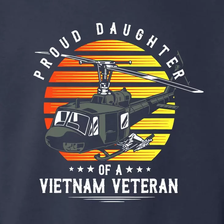 Proud Daughter Of A Vietnam Veteran Toddler Hoodie