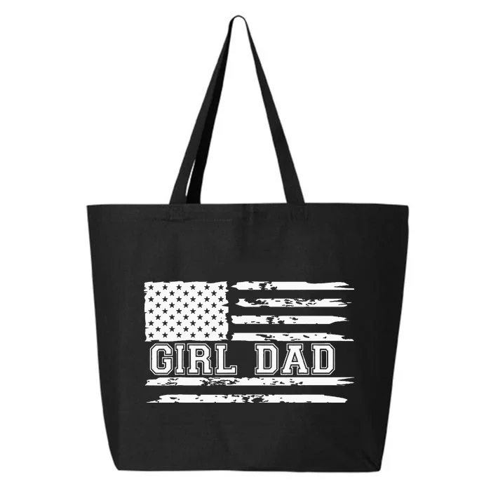 Proud Dad Of Girl Father Of For Dad Xmas 25L Jumbo Tote