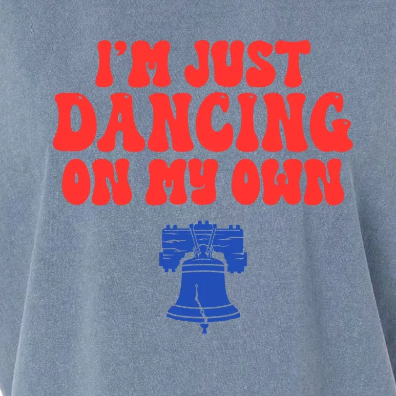 Philly Dancing on My Own Philadelphia Garment-Dyed Women's Muscle Tee