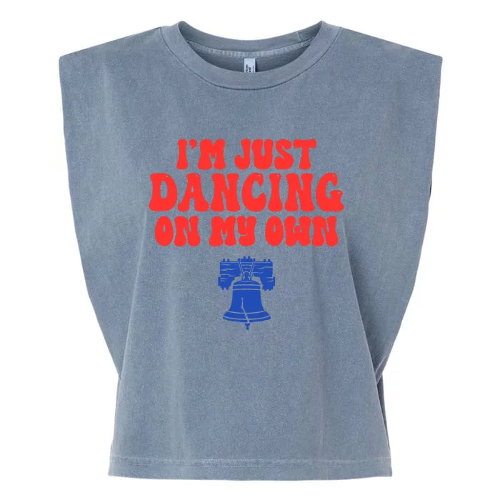 Philly Dancing on My Own Philadelphia Garment-Dyed Women's Muscle Tee