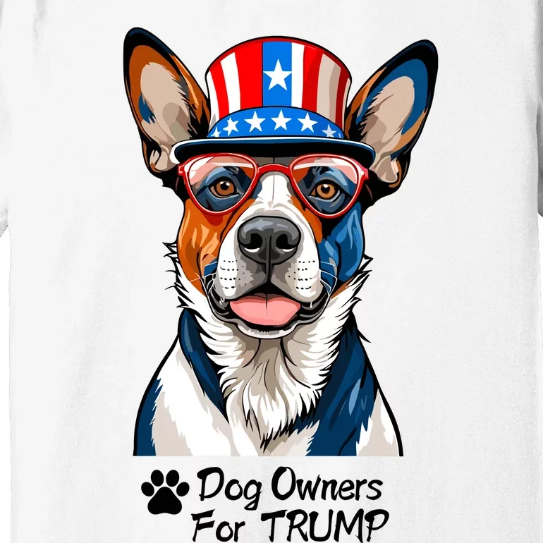 Patriotic Dog Owners For Trump Premium T-Shirt