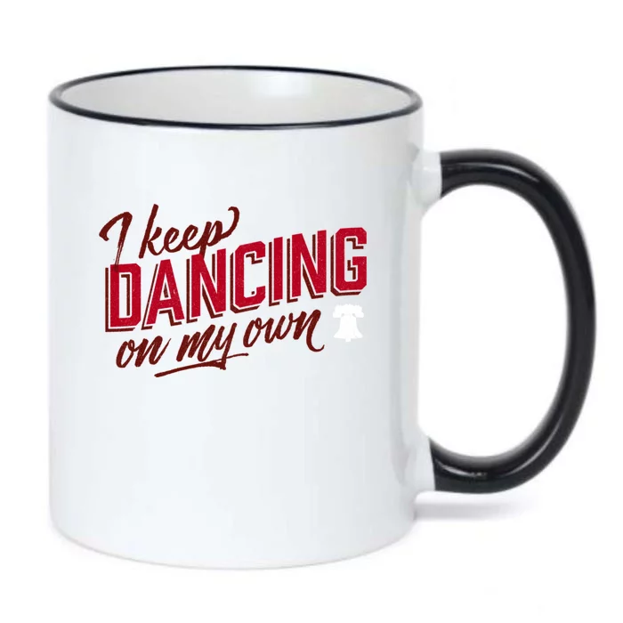 Philly Dancing On My Own Black Color Changing Mug