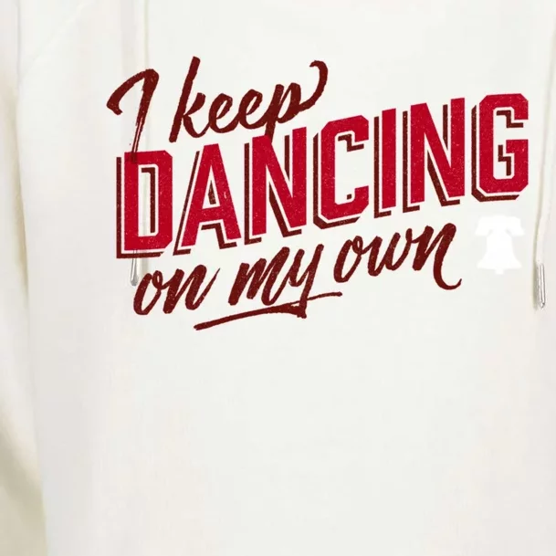 Philly Dancing On My Own Womens Funnel Neck Pullover Hood