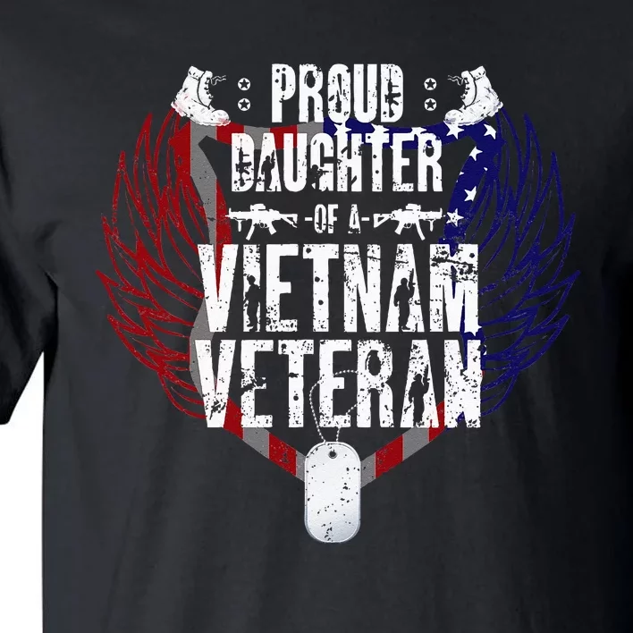 Proud Daughter Of A Vietnam Veteran Tall T-Shirt