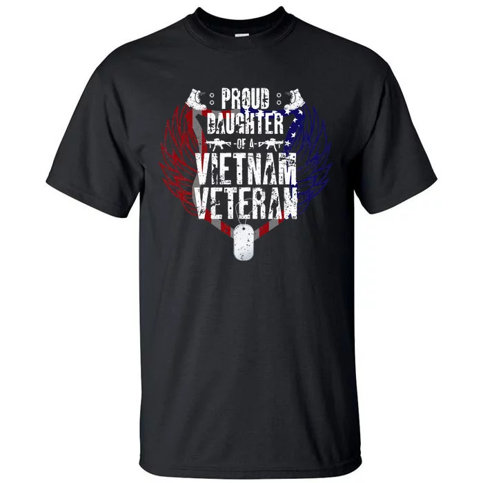 Proud Daughter Of A Vietnam Veteran Tall T-Shirt