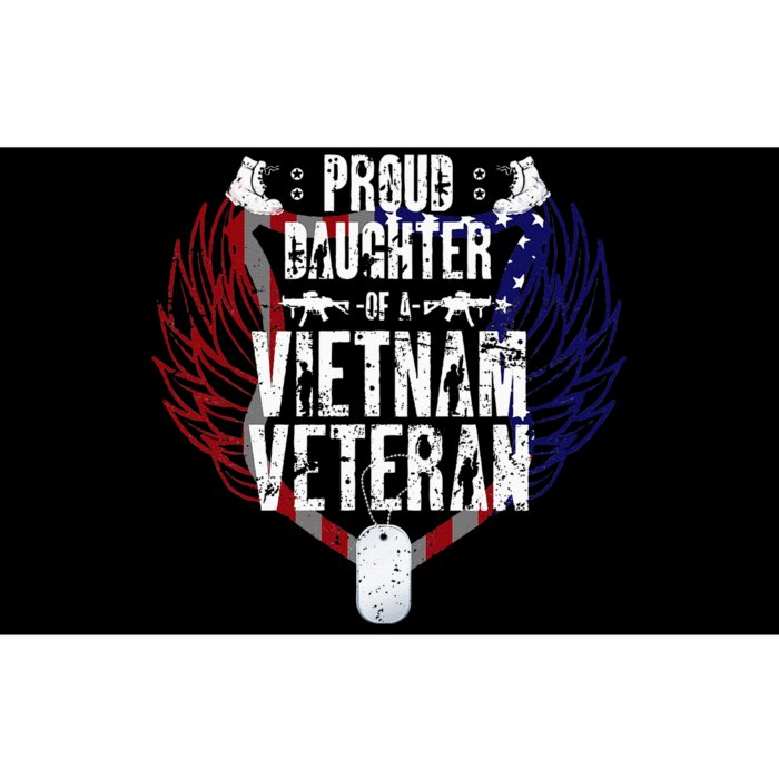 Proud Daughter Of A Vietnam Veteran Bumper Sticker