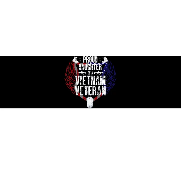 Proud Daughter Of A Vietnam Veteran Bumper Sticker