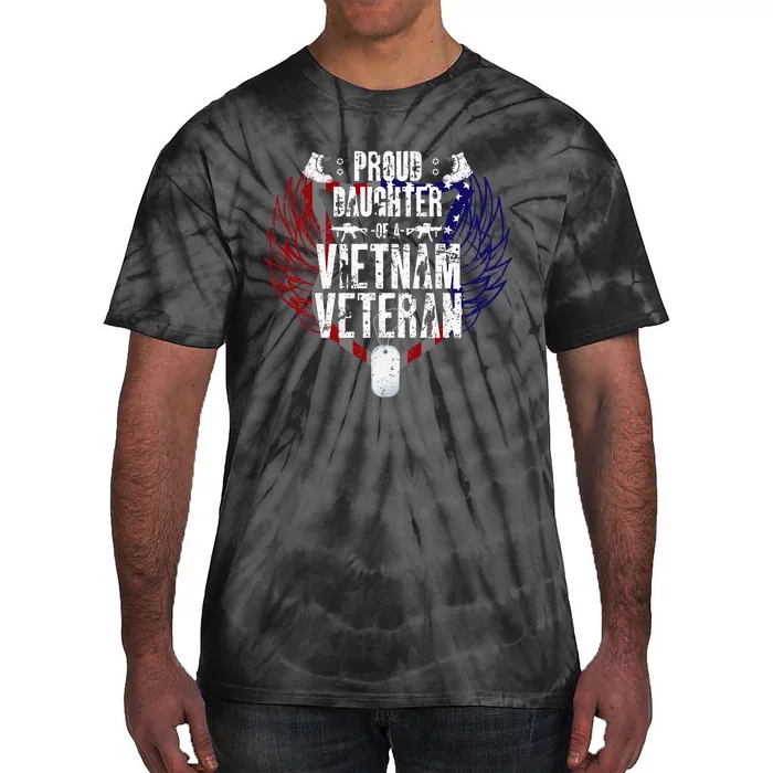 Proud Daughter Of A Vietnam Veteran Tie-Dye T-Shirt