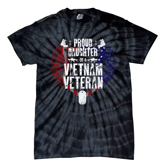 Proud Daughter Of A Vietnam Veteran Tie-Dye T-Shirt