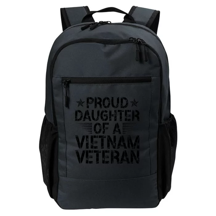 Proud Daughter Of A Vietnam Veteran Vintage Design Daily Commute Backpack