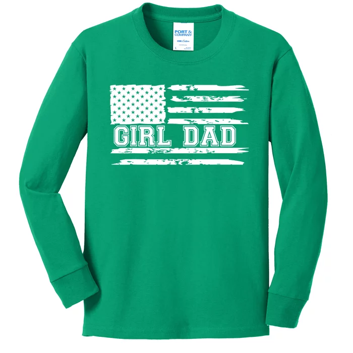 Proud Dad Of Father Of For Dad Xmas Fathers Day Kids Long Sleeve Shirt