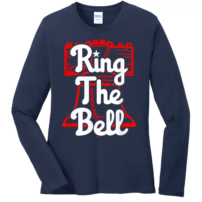 Philly Dancing on My Own Philadelphia Bells Baseball I Keep Ladies Long Sleeve Shirt