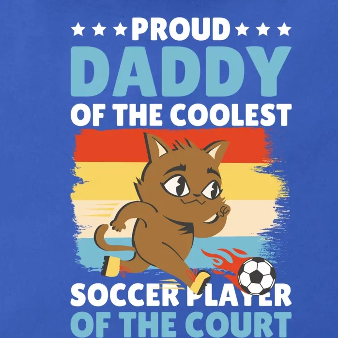 Proud Daddy Of The Coolest Soccer Player For Father's Day Gift Zip Tote Bag