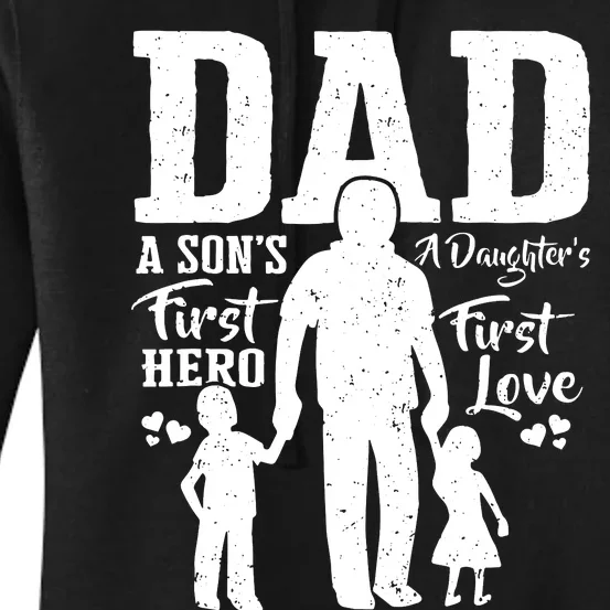 Proud Dad Of Twins Shirts Best Fathers Day Gift From Son Women's Pullover Hoodie