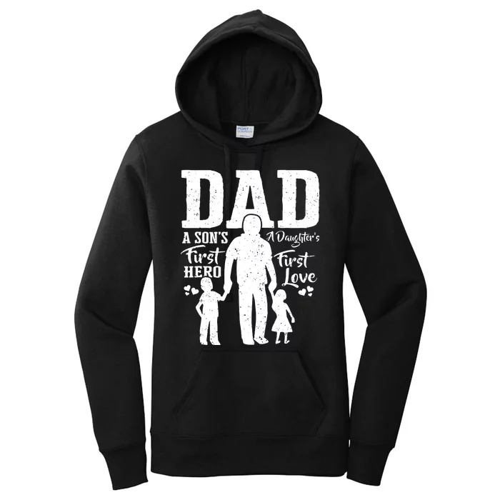 Proud Dad Of Twins Shirts Best Fathers Day Gift From Son Women's Pullover Hoodie