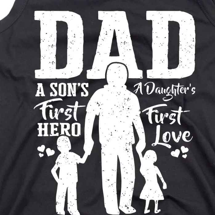 Proud Dad Of Twins Shirts Best Fathers Day Gift From Son Tank Top